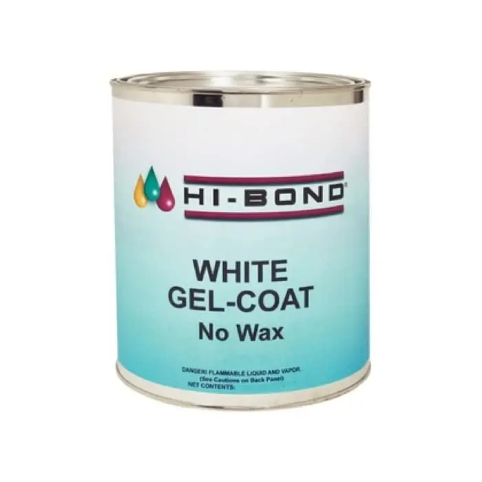 Evercoat - Hi-Bond White Gel Coat No Wax W/ Hardener Quart 1