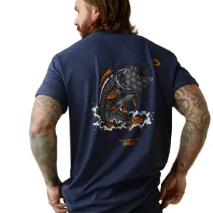 Ariat - Rebar Cotton Strong American Bass Tee 1