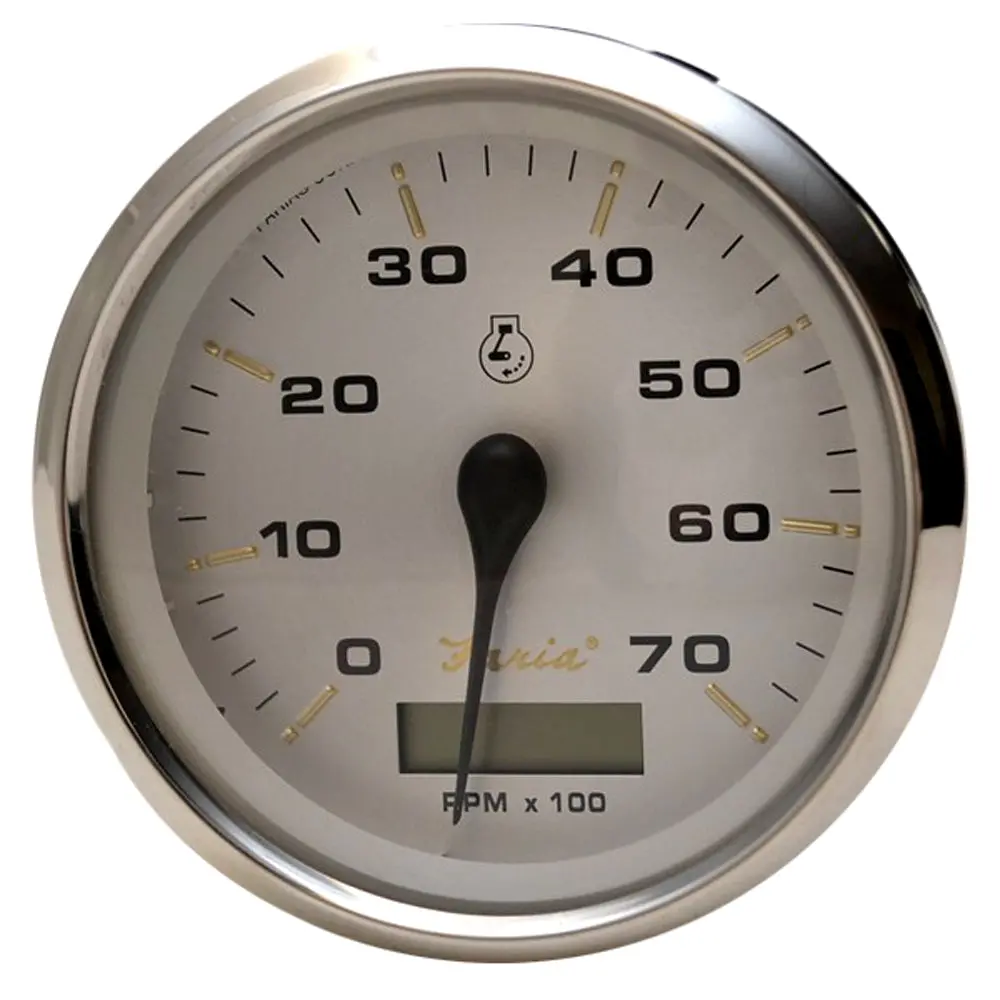 Faria Kronos 4" Tachometer W/Hourmeter - 7,000 Rpm (Gas - Outboard) [39040] 1