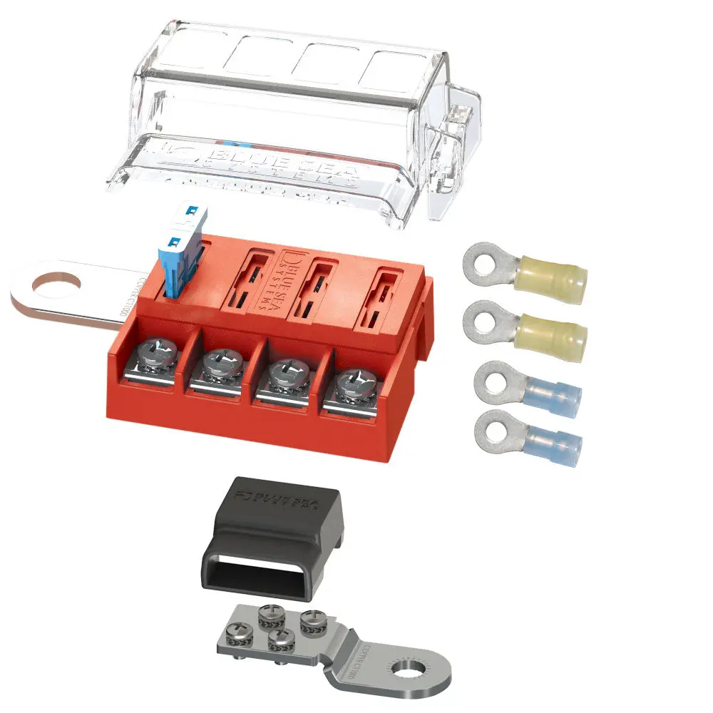 Blue Sea 5024 St-Blade Battery Terminal Mount Fuse Block Kit [5024] 1