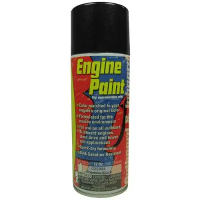 Moeller - Suzuki Shadow Black Engine Spray Paint 1