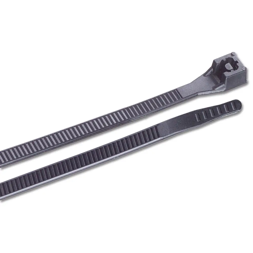 Ancor 14" Uv Black Standard Cable Zip Ties - 100 Pack [199215] 1