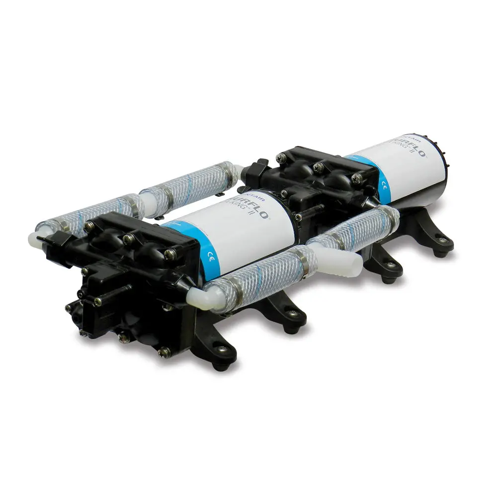 Shurflo By Pentair High Flow Dual Pump System - 24 Vdc, 10.0 Gpm [4558-163-E75] 1