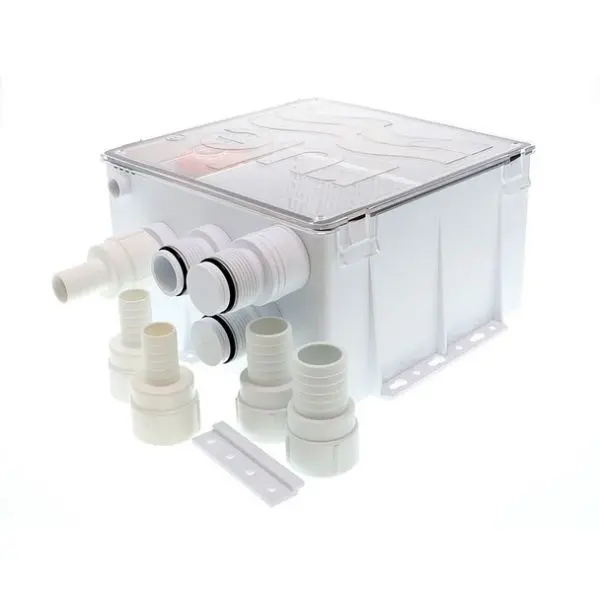 Rule - Shower Drain Box W/ 800 Gph Pump 24V 1