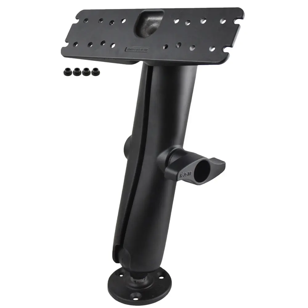Ram Mount Marine Electronics Mount Long - Gimbal Brackets Under 15Lbs [Ram-D-111U-E] 1