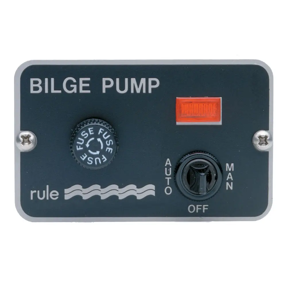 Rule Deluxe 3-Way Panel Lighted Switch F/Auto Float 24/32Vdc [42] 1