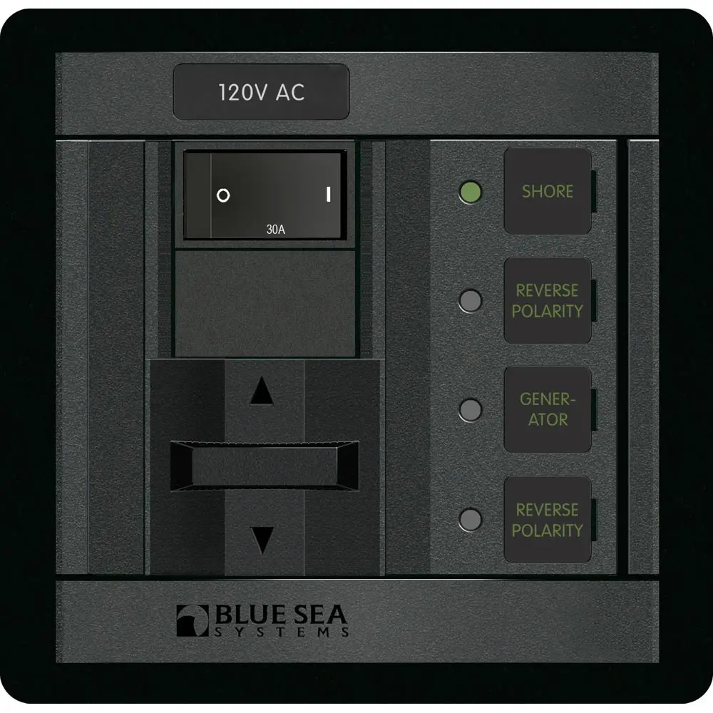 Blue Sea 1208 120V Ac 2 Sources - 30A [1208] 1