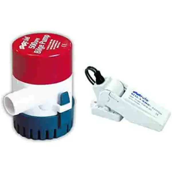 Rule - Combo 500 Gph Pump & 35A Float Switch 1