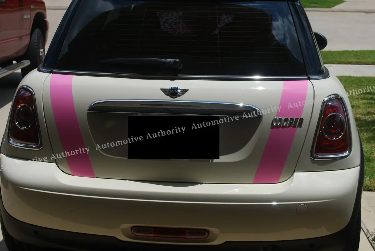 Mini Cooper Dual Racing Stripe Kit 3