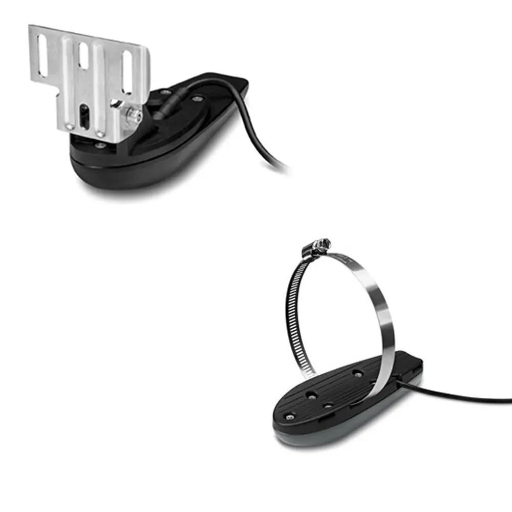 Garmin Gt20-Tm Transom Mount Downvu 500W (Chirp 455/800Khz); Traditional 500W (77/200Khz) Transducer W/Temp - 8-Pin [010-01960-01] 1
