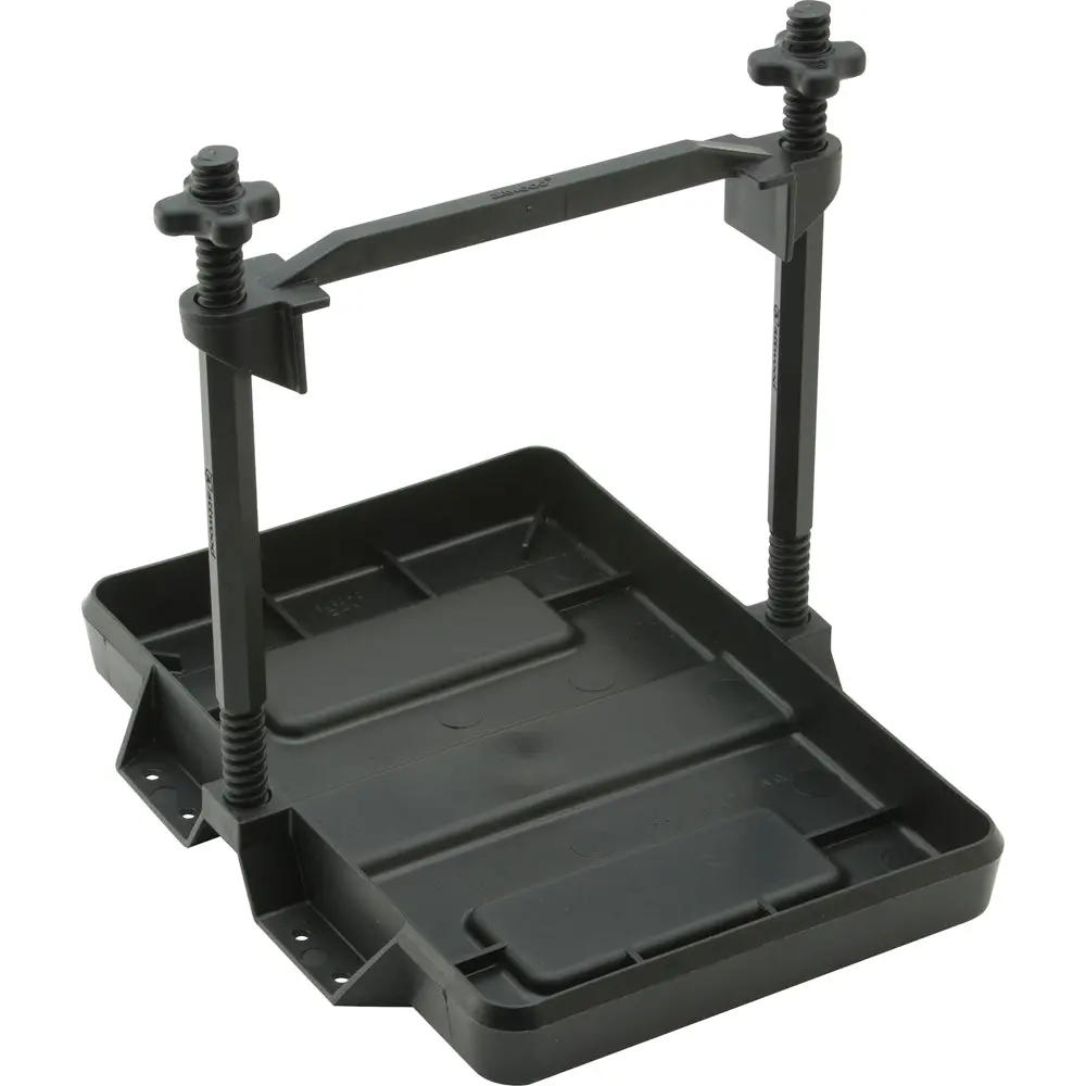 Attwood Heavy-Duty All-Plastic Adjustable Battery Tray - 27 Series [9098-5] 1