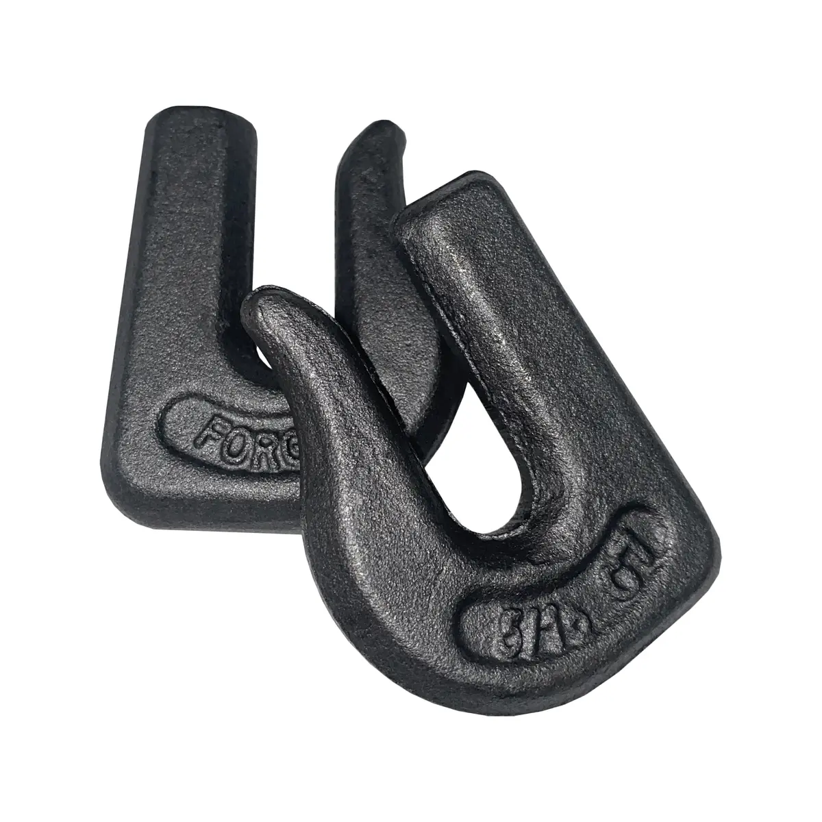 5/16" Weld On Grab Hook Bucket Trailer Tractor Rigging Chain Clevis G70 1