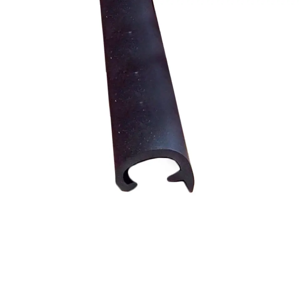 5/8" Black Rv Marine Camper Vinyl Trim Molding Flexible Screw Cap Cover 1