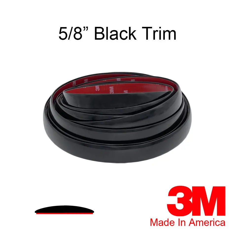 5/8'' Black Trim Molding 1