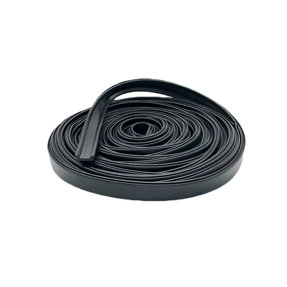 5/8" Black Vinyl Trim Molding Screw Cover Rv Boat Camper Travel Trailer 0.6" 1