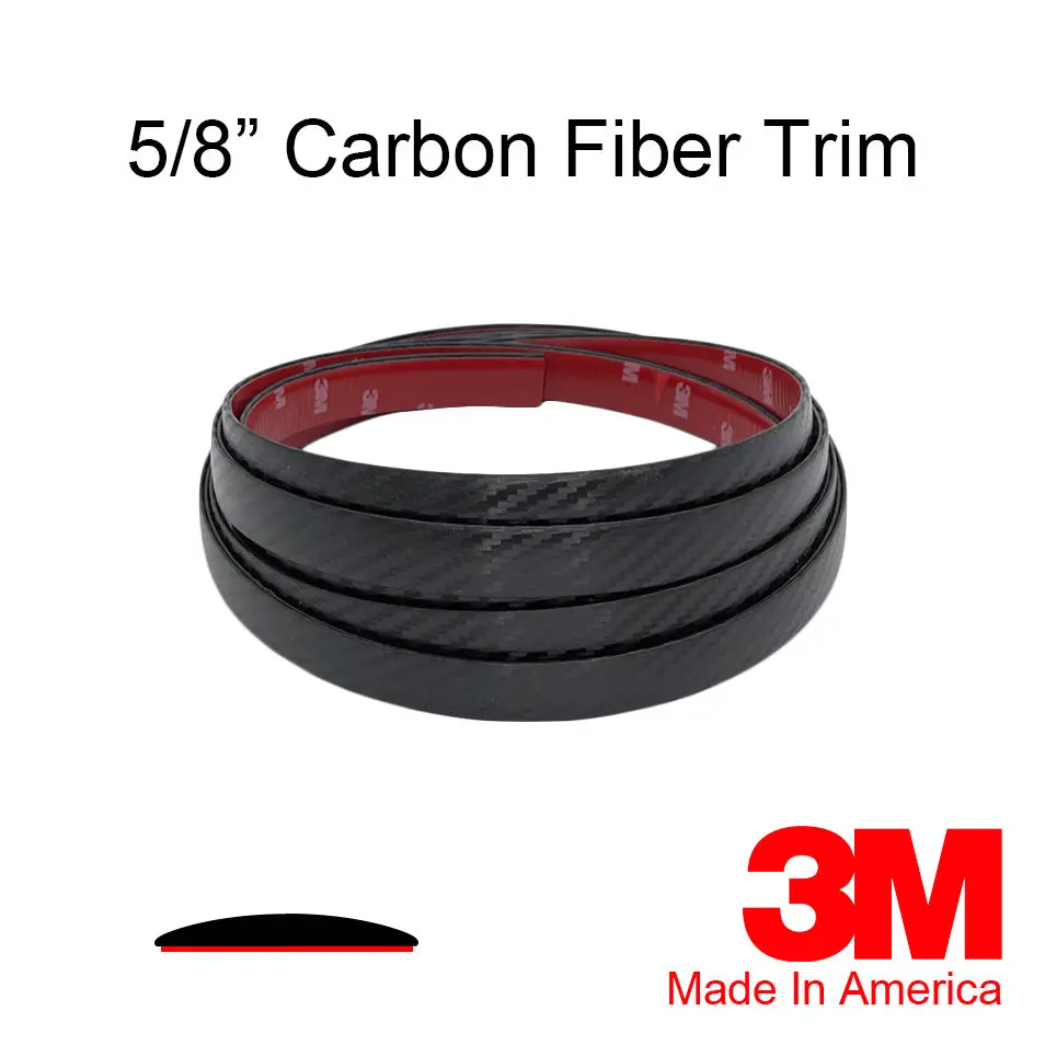 5/8'' Carbon Fiber Trim Molding 1