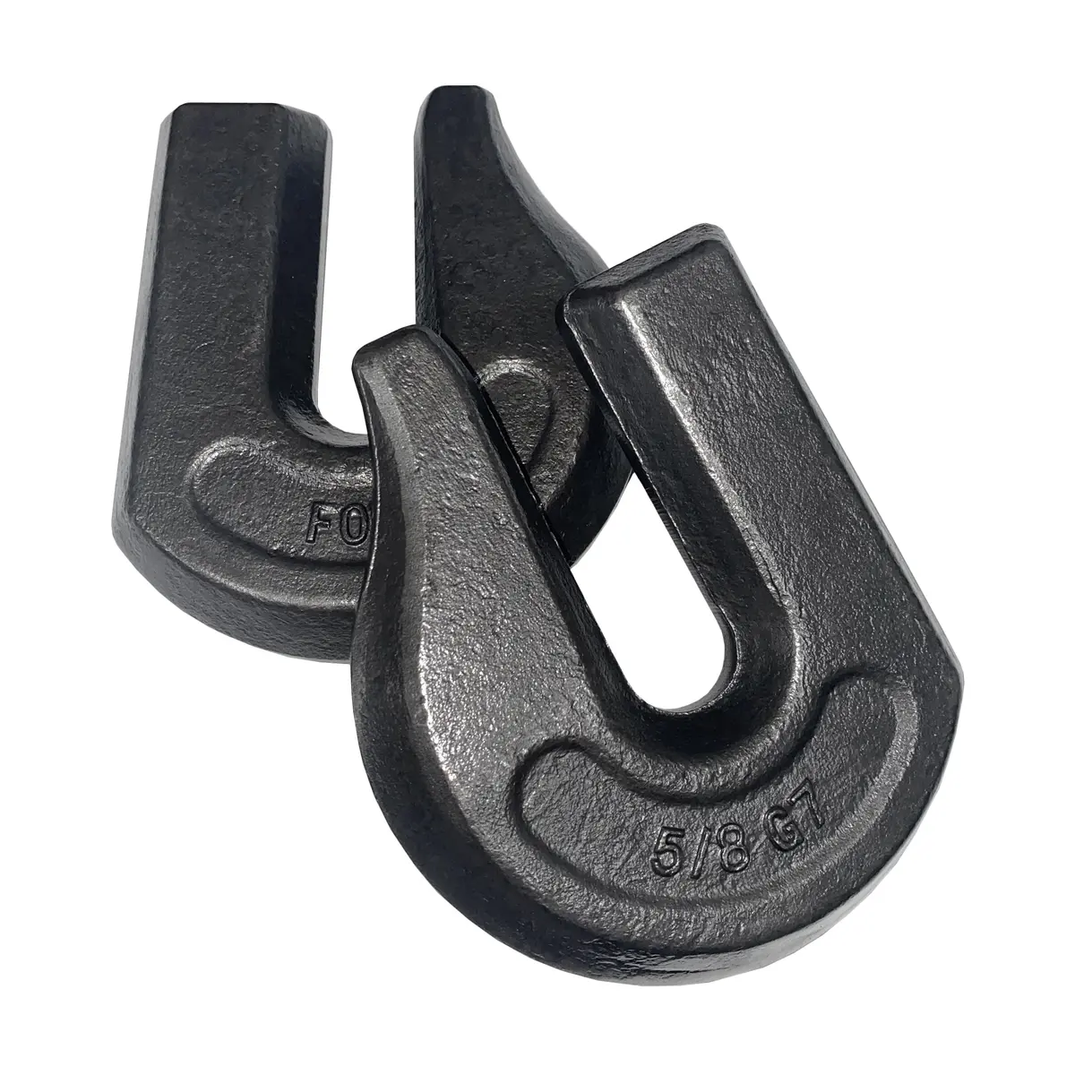 5/8" Weld On Grab Hook Bucket Trailer Tractor Rigging Chain Clevis G70 1