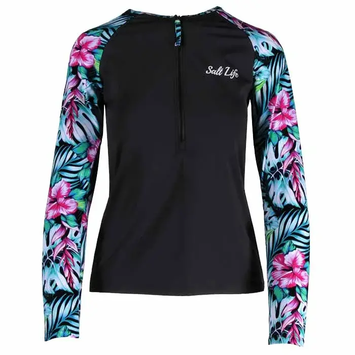 Salt Life - Blue Hawaiian Long Sleeve Slx 1