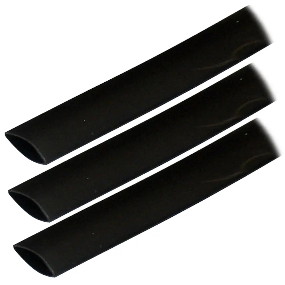 Ancor Adhesive Lined Heat Shrink Tubing (Alt) - 3/4" X 3" - 3-Pack - Black [306103] 1