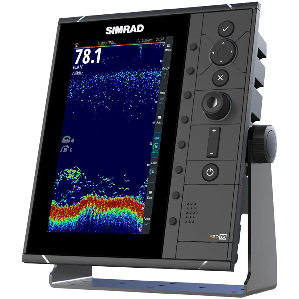 Simrad S2009 9" Fishfinder W/Broadband Sounder Module & Chirp Technology [000-12185-001] 1