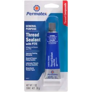 Permatex - Thread Sealant W/ Ptfe 1 Oz - White 1