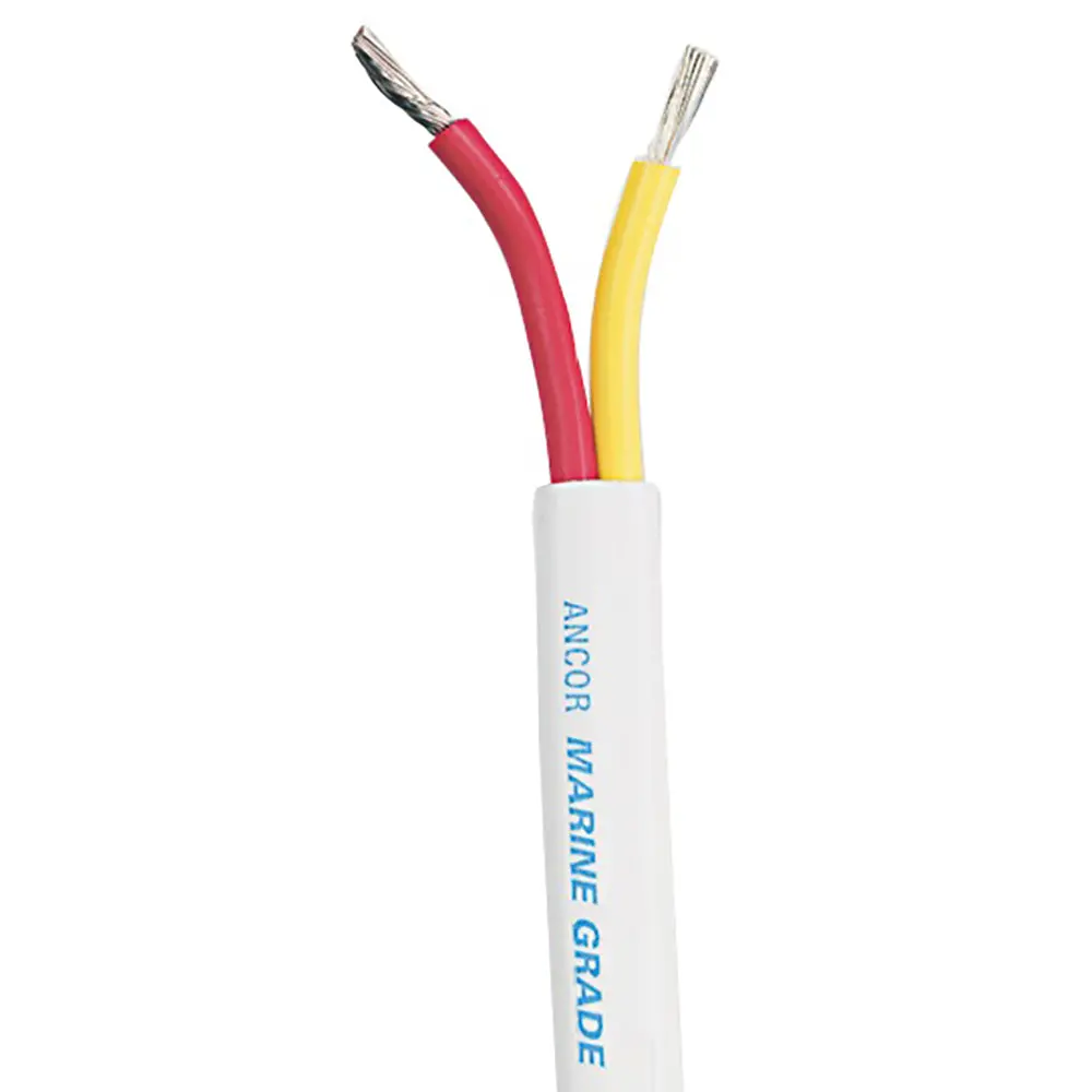 Ancor Safety Duplex Cable - 8/2 Awg - Red/Yellow - Flat - 50' [123905] 1