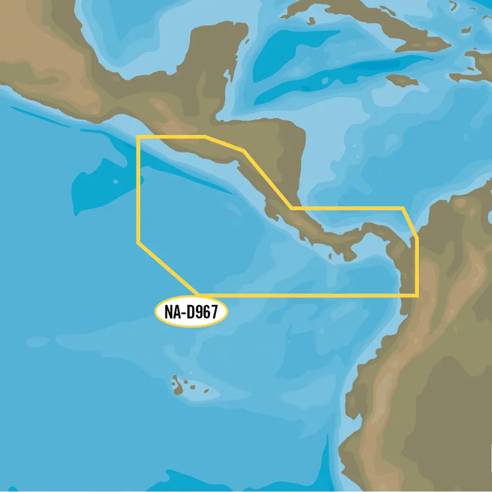 C-Map 4D Na-D967 - Panama To Guatemala Local [M-Na-D967-Ms] 1