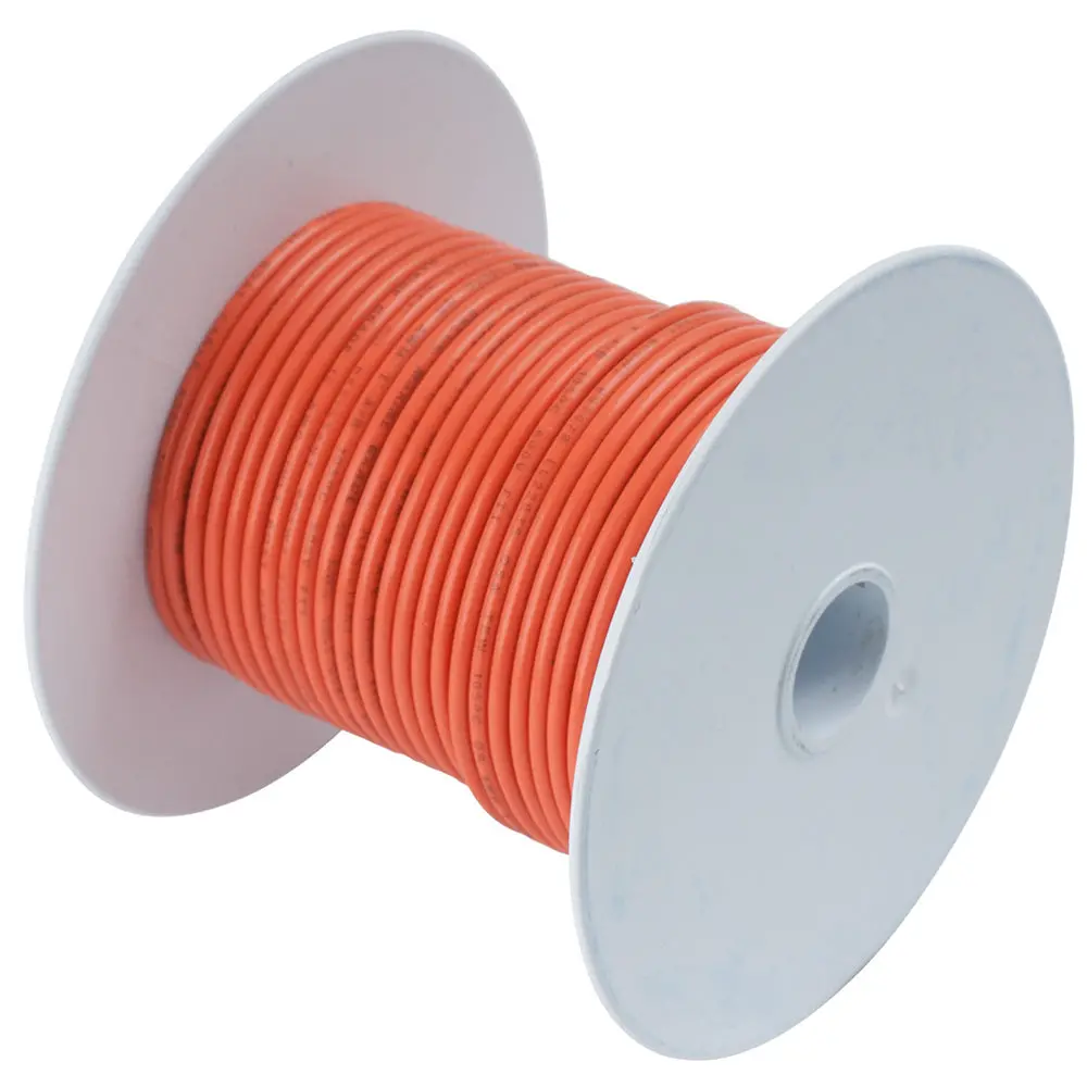 Ancor Orange 12 Awg Tinned Copper Wire - 100' [106510] 1