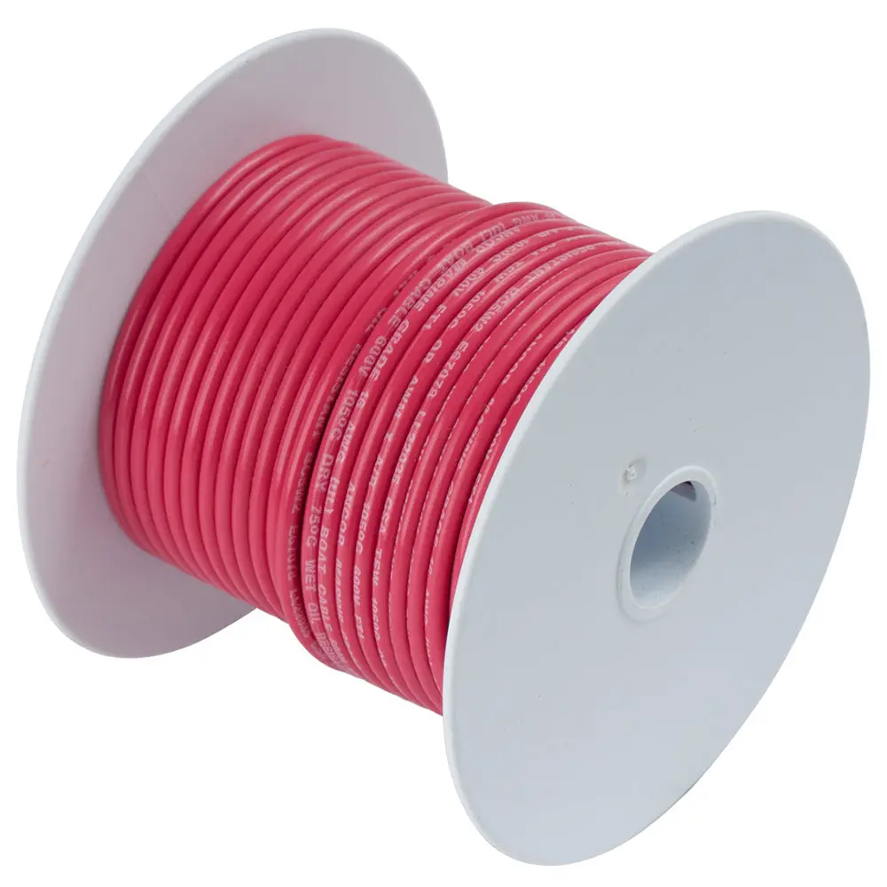 Ancor Red 10 Awg Tinned Copper Wire - 250' [108825] 1