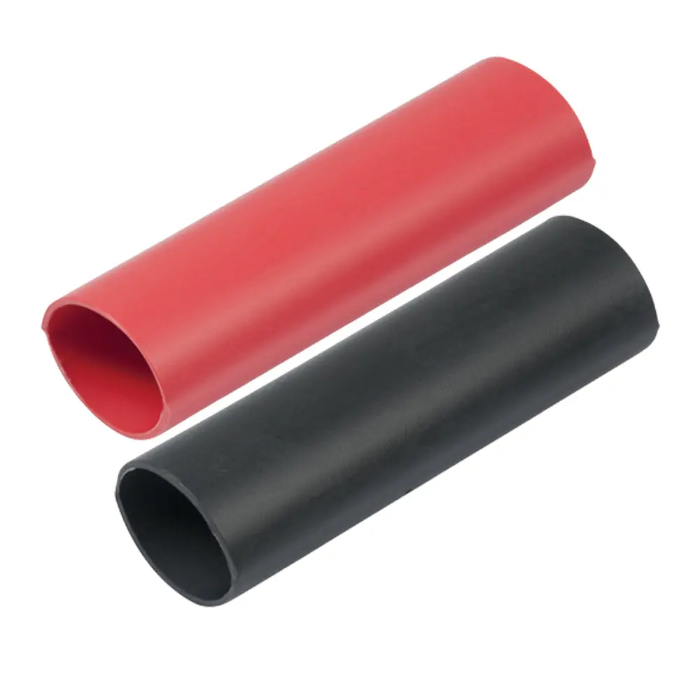 Ancor Heavy Wall Heat Shrink Tubing - 3/4" X 3" - 2-Pack - Black/Red [326202] 1