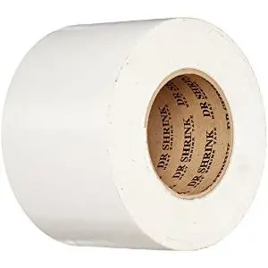 Shrink Film Acc. - 180' X 4" White Heat Shrink Tape 1