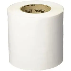 Shrink Film Acc. - 180' X 6" White Heat Shrink Tape 1