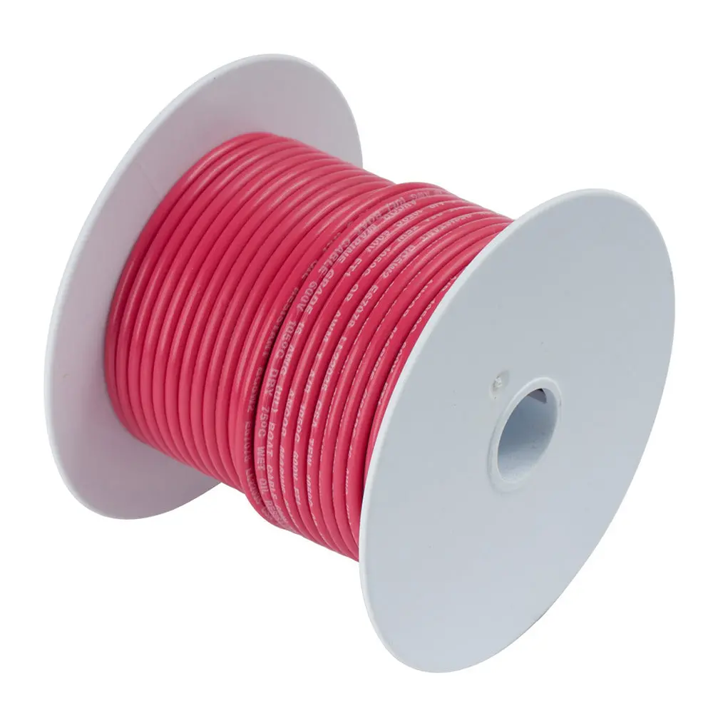 Ancor Red 1/0 Awg Tinned Copper Battery Cable - 25' [116502] 1