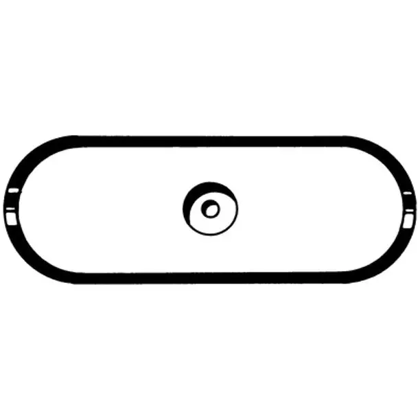 Camp - Zinc Hull Plate 8-5/8" Long 1
