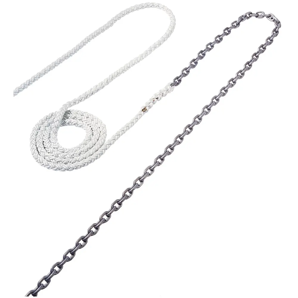 Maxwell Anchor Rode - 18-5/16" Chain To 200-5/8" Nylon Brait [Rode53] 1