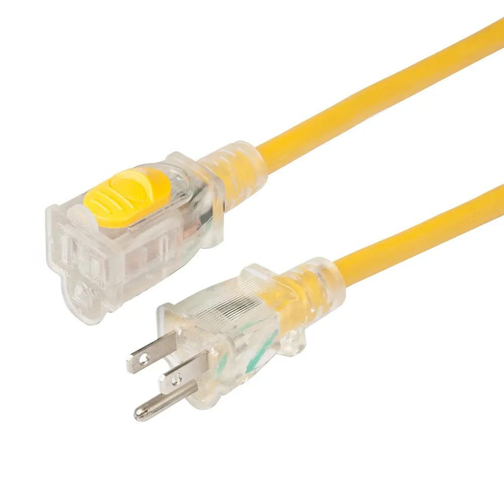 Marinco 14/3 Locking Extension Cord - 15A - 25' [150025] 1