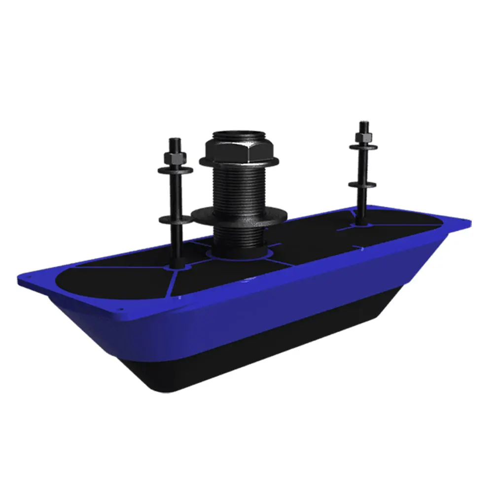 Navico Structurescan 3D Stainless Steel Thru-Hull Transducer - Single [000-13559-001] 1