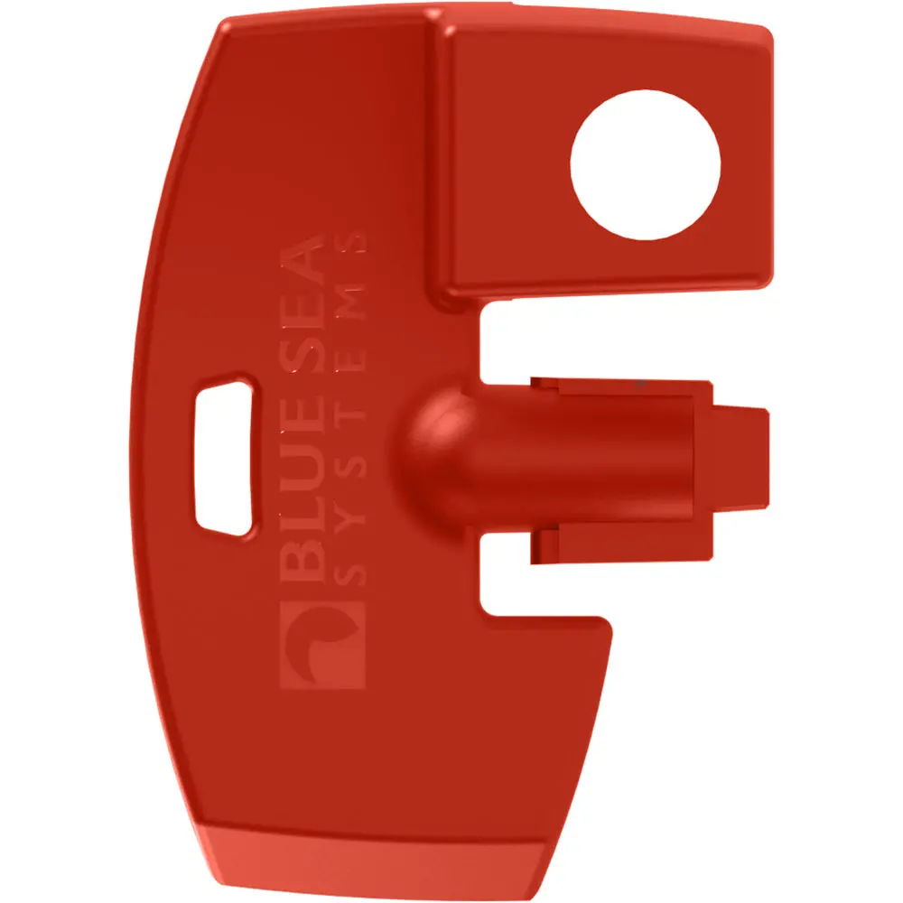 Blue Sea 7903 Battery Switch Key Lock Replacement - Red [7903] 1
