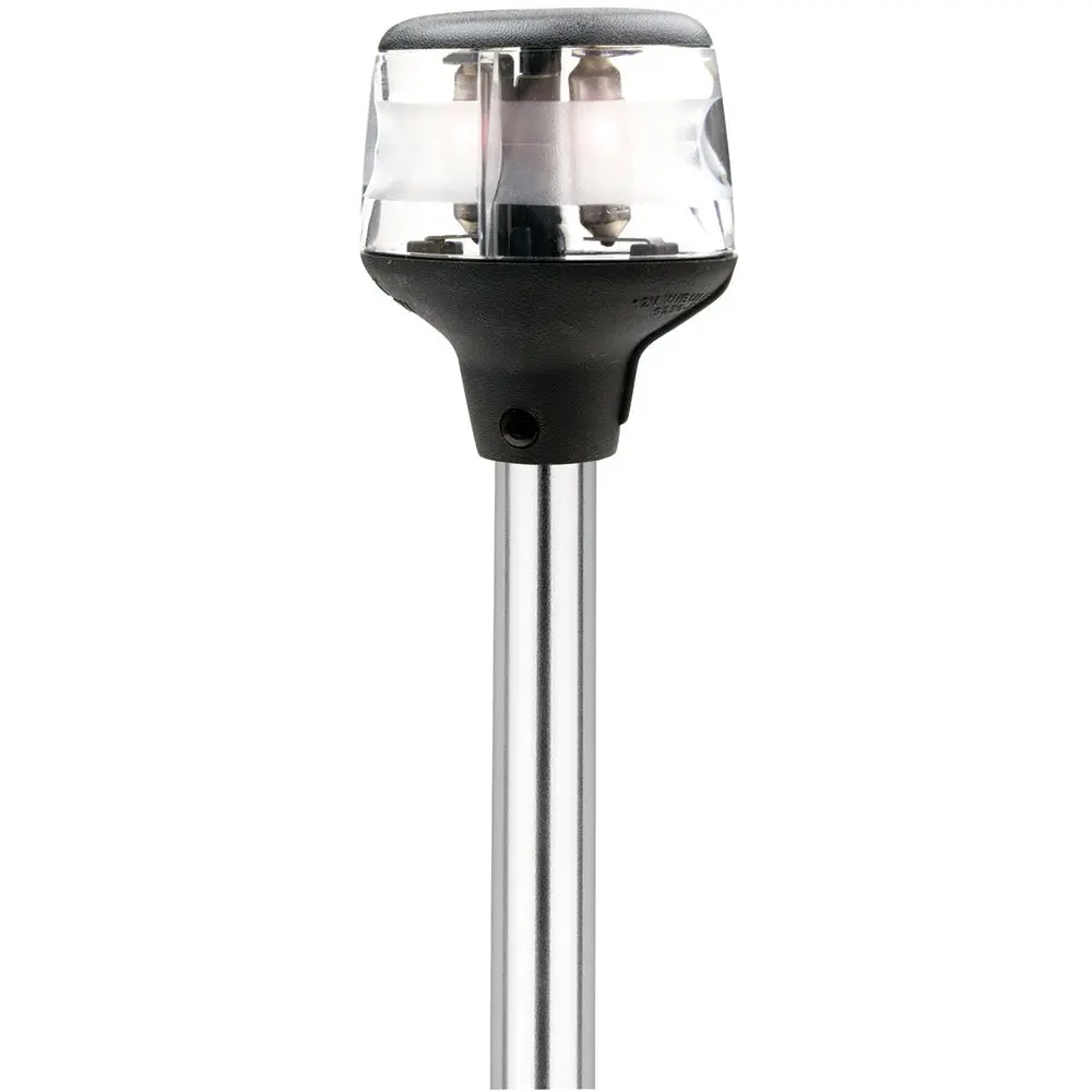 Attwood Fold-Down Incandescent Anchor/Masthead Light - 20" Horizontal Composite Base - 12V [7202-P-7] 1