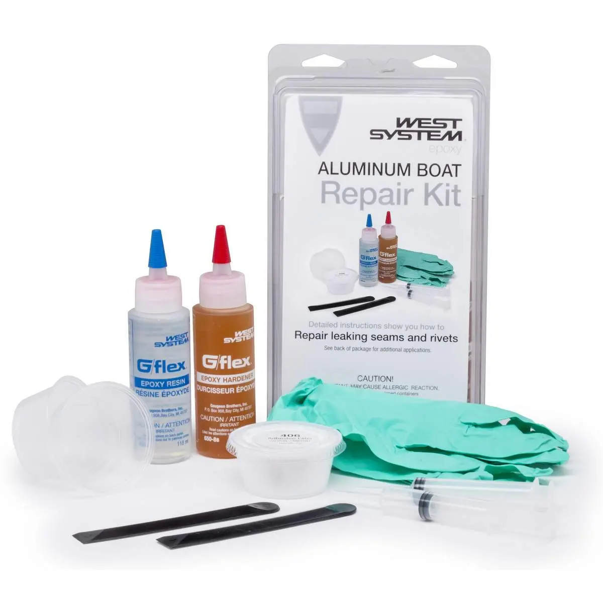 West System - Aluminum Boat Repair Kit 1