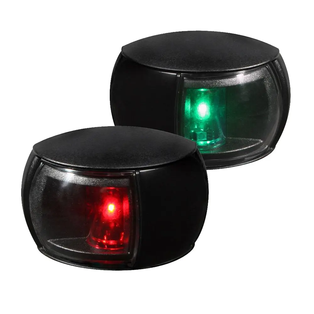 Hella Marine Naviled Port & Starboard Pair - 2Nm - Clear Lens/Black Housing [980520901] 1