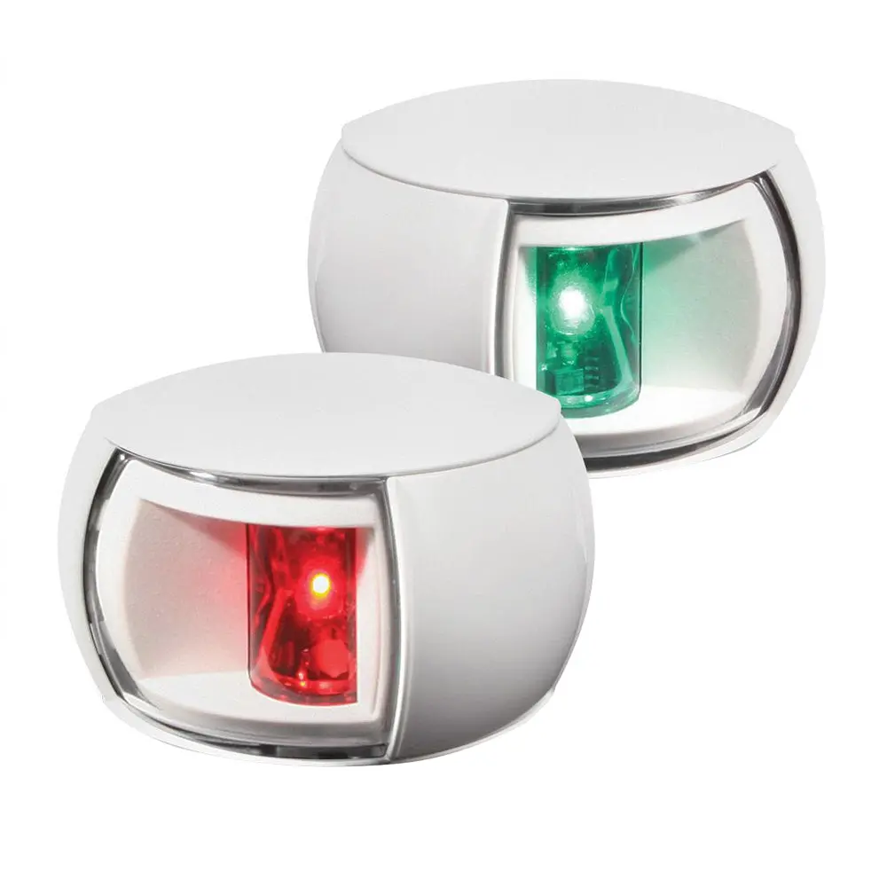 Hella Marine Naviled Port & Starboard Pair - 2Nm - Clear Lens/White Housing [980520911] 1