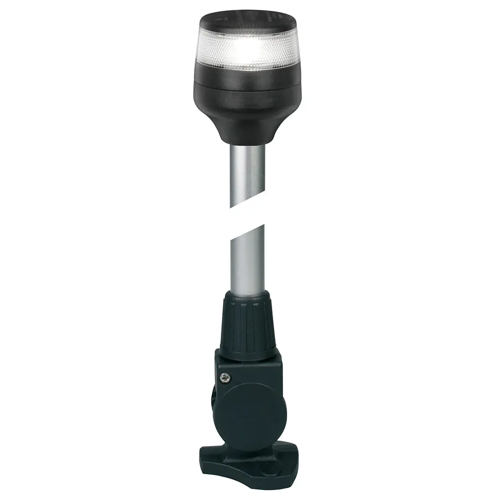 Hella Marine Naviled 360 Compact All Round Lamp - 2Nm - 24" Fold Down Base - Black [980960341] 1