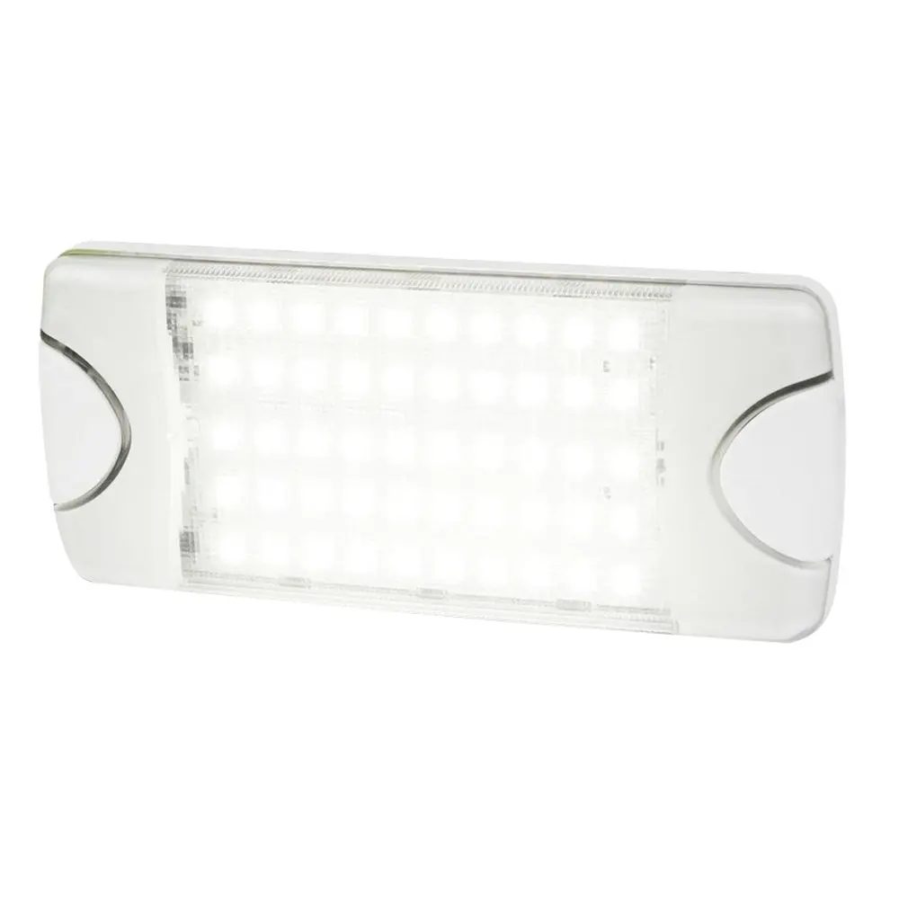 Hella Marine Duraled 50 Low Profile Interior/Exterior Lamp - White Led Spreader Beam [980629001] 1