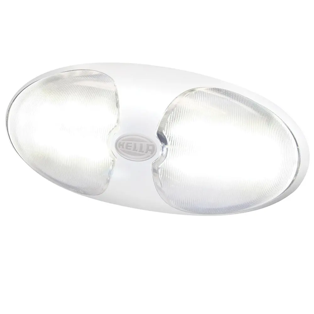 Hella Marine Duraled 12 Interior/Exterior Lamp - White Led - White Housing [959700101] 1