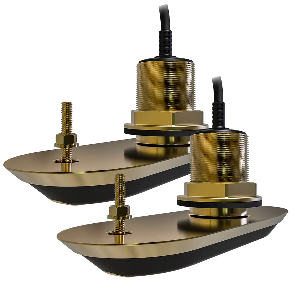 Raymarine Rv-212 Realvision 3D Bronze Thru-Hull Transducer Pair Pack - 12 - 8M Cable  Y-Cable [T70318] 1
