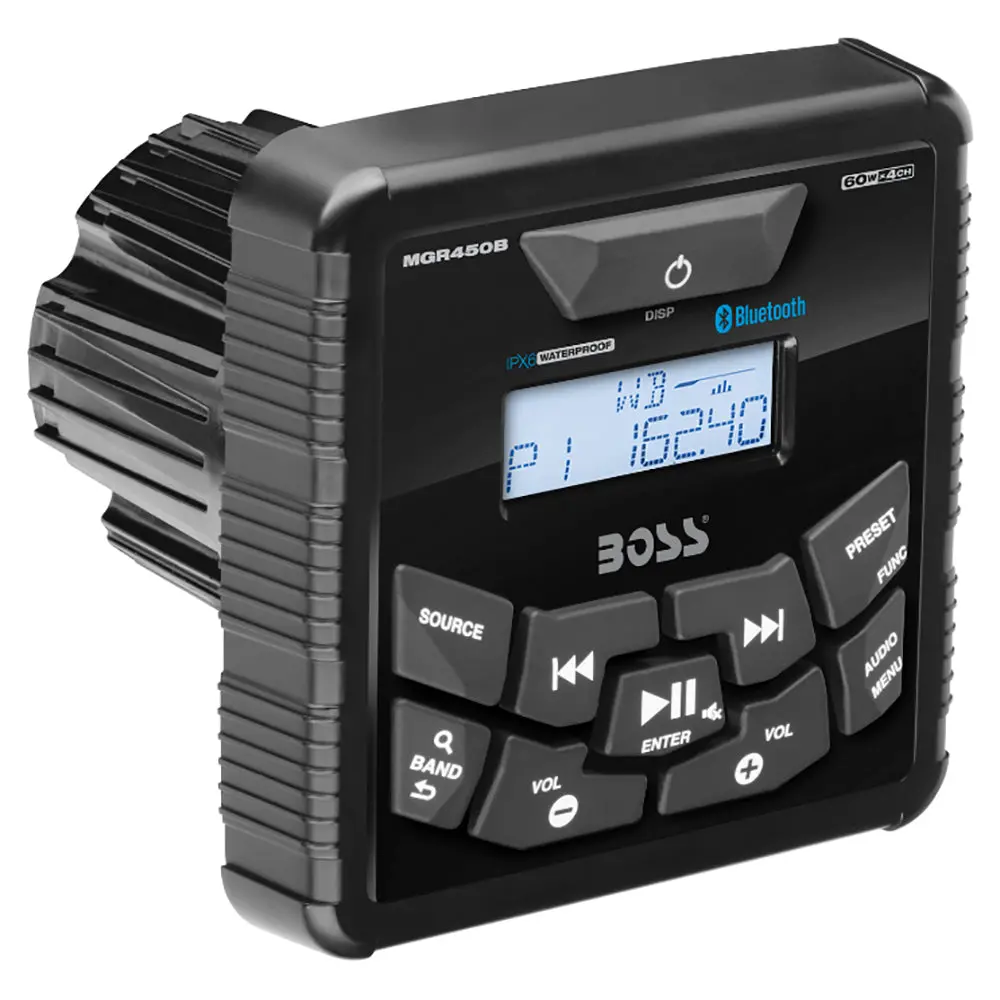 Boss Audio Mgr450b Marine Stereo W/Am/Fm/Bt [Mgr450b] 1