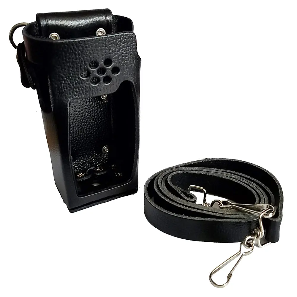 Standard Horizon Leather Case W/Belt Loop  Shoulder Strap [Shc-18] 1
