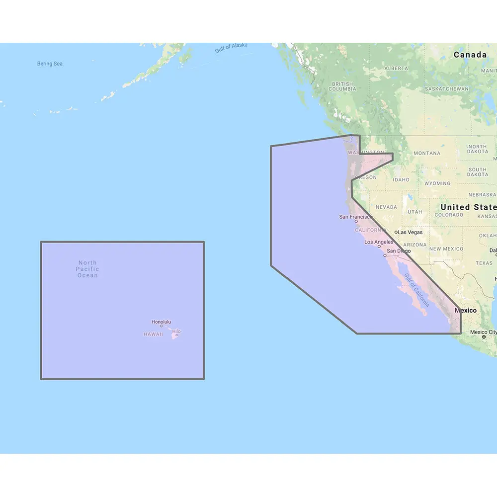 Furuno U.S. West Coast, Hawaii  Baja Mexico - Vector Chart, Standard Resolution Satellite Photos F/Baja Mexico - Unlock Code [Mm3-Vna-024] 1