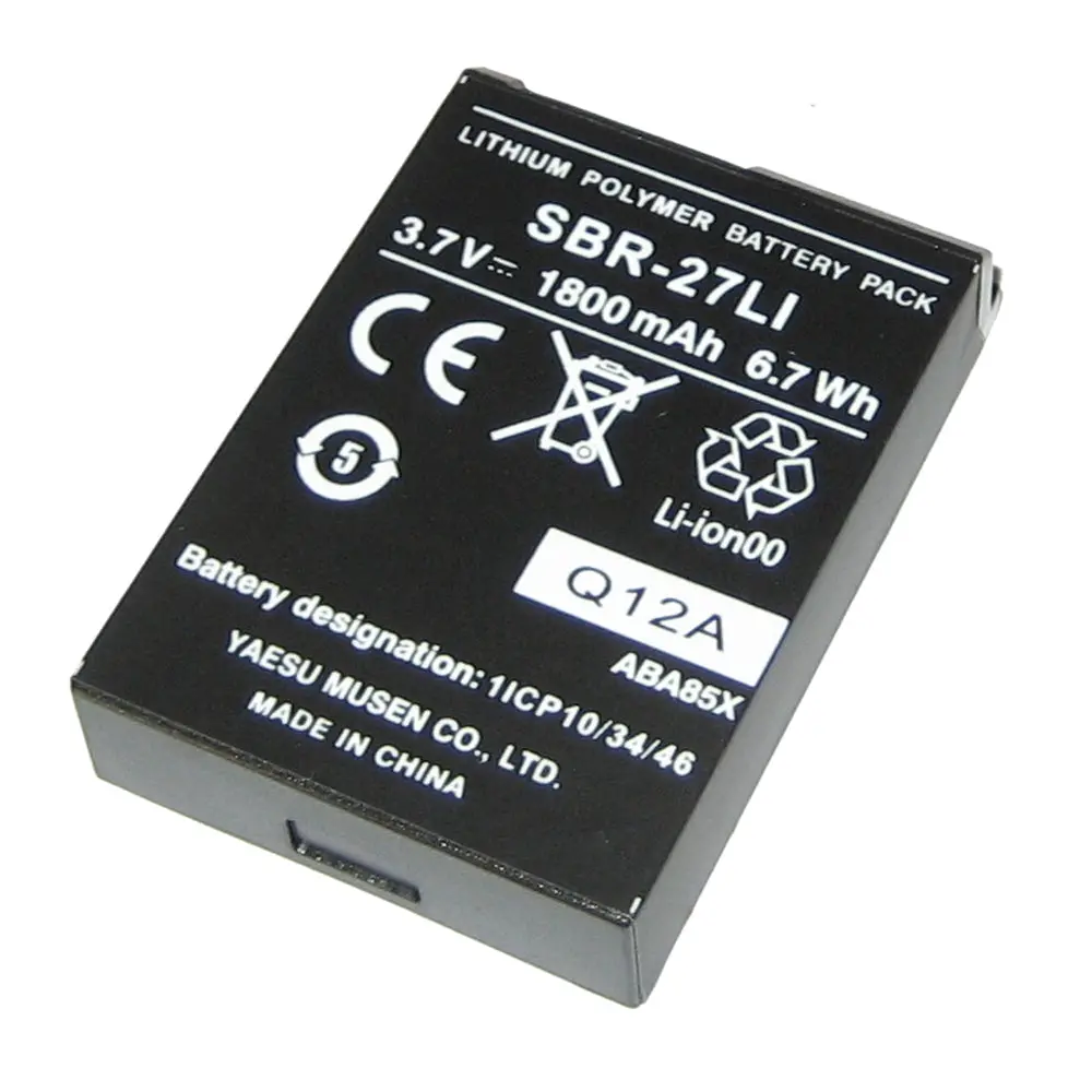 Standard Horizon Replacement Lithium Ion Battery Pack F/Hx300 [Sbr-27Li] 1